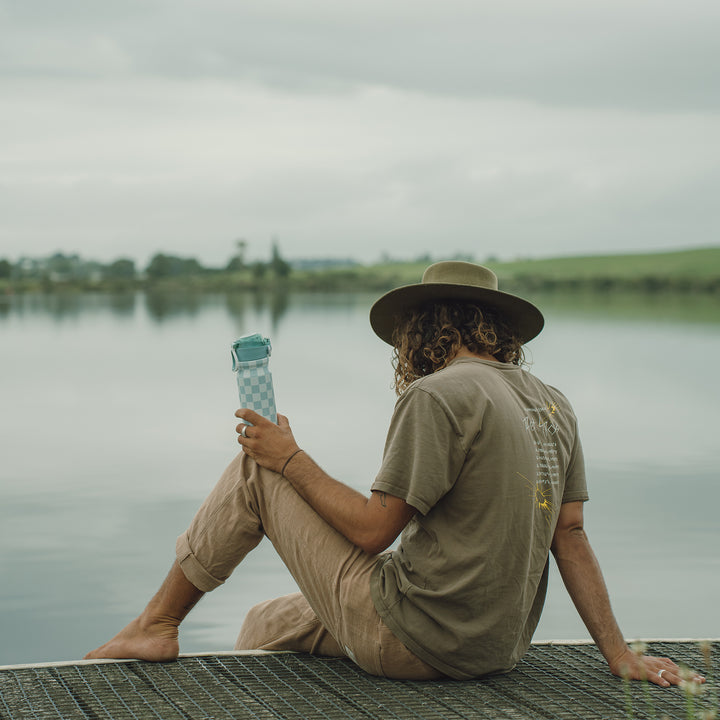 BJPKPK Insulated Water Bottle With Straw Lid