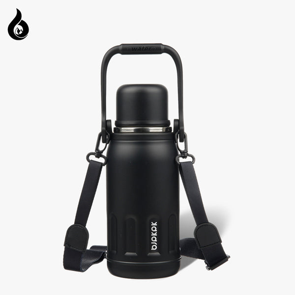 BJPKPK Insulated Water Thermos with Handle and Cup Lid