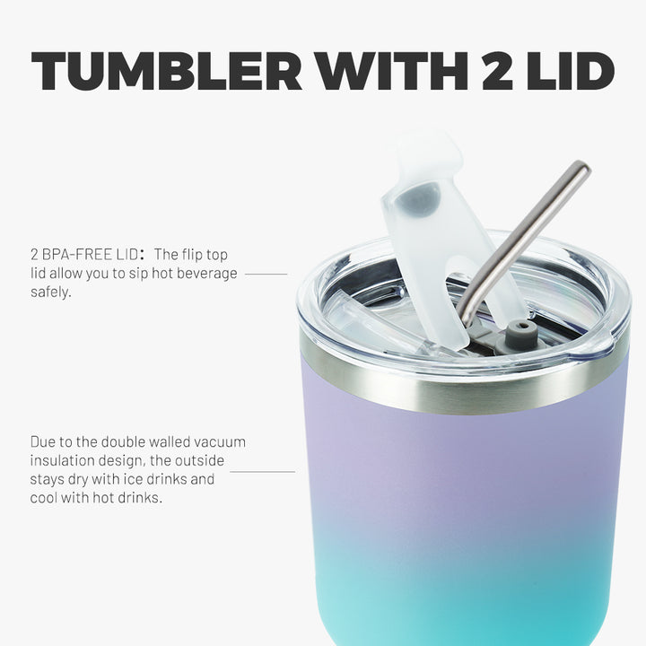 BJPKPK 30oz Tumbler with Lid and Straw
