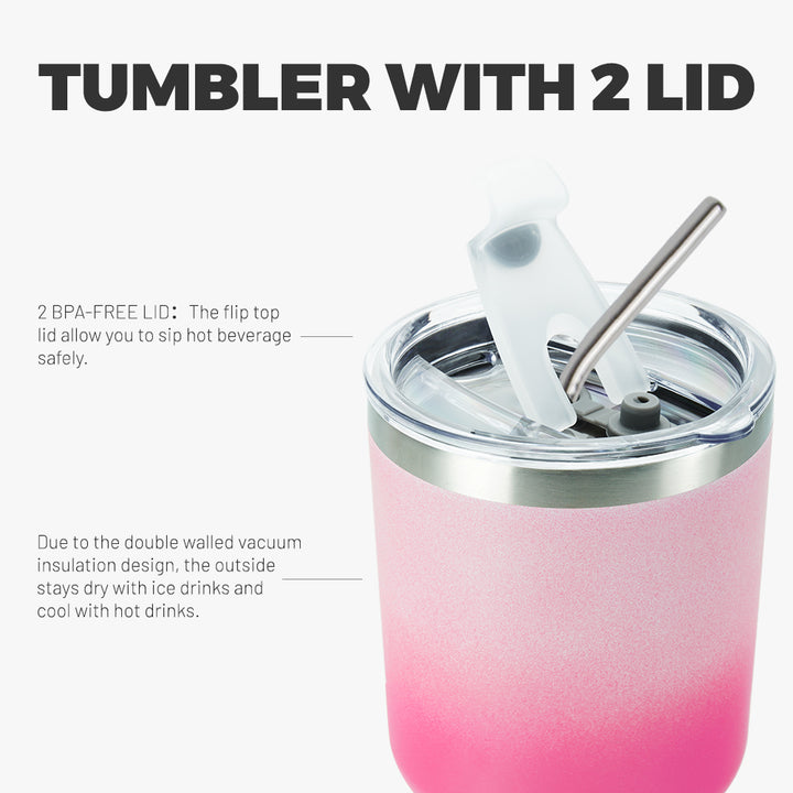 BJPKPK 30oz Tumbler with Lid and Straw