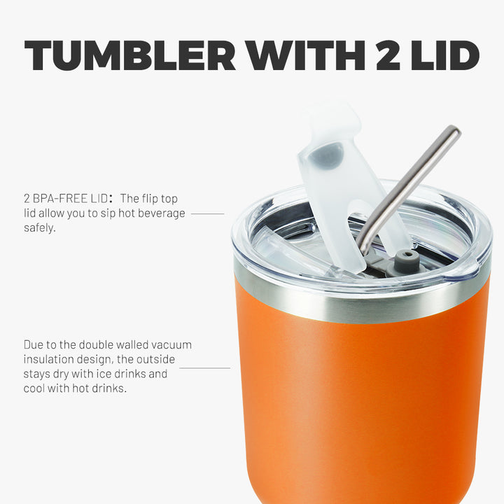 BJPKPK 30oz Tumbler with Lid and Straw