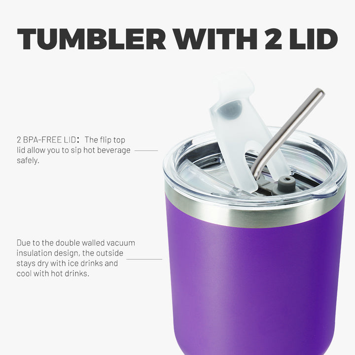 BJPKPK 30oz Tumbler with Lid and Straw