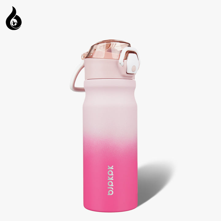 BJPKPK Insulated Water Bottle With Straw Lid