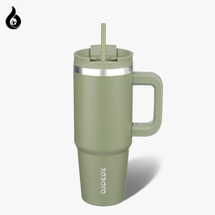 BJPKPK Insulated Tumblers With Handle And Straw