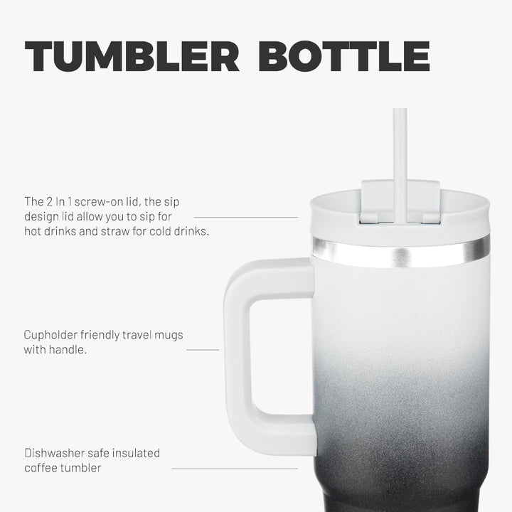 BJPKPK Insulated Tumblers With Handle And Straw
